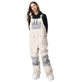 MARKERWAY Women's Fashion Mountain Discover Snowboard Pants Ski Bibs